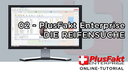 Die Reifensuche in der PlusFakt Software für den Reifenhandel