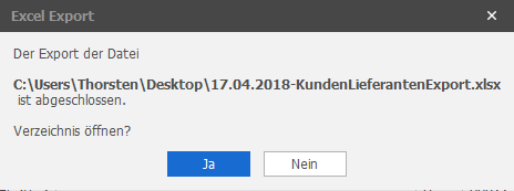 Lieferantenliste dirkt aus Verzeichnis öffnen in der Reifenhandel Software PlusFakt Enterprise