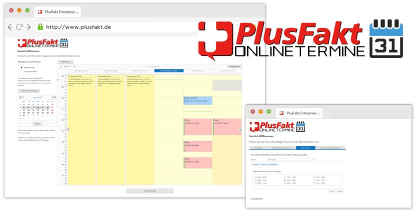 Online Werkstattkalender